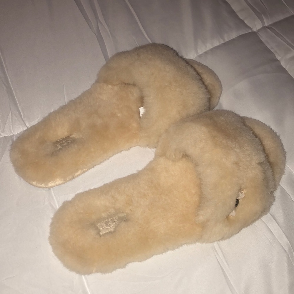 Brand New Tan Ugg Slides Sz. 8